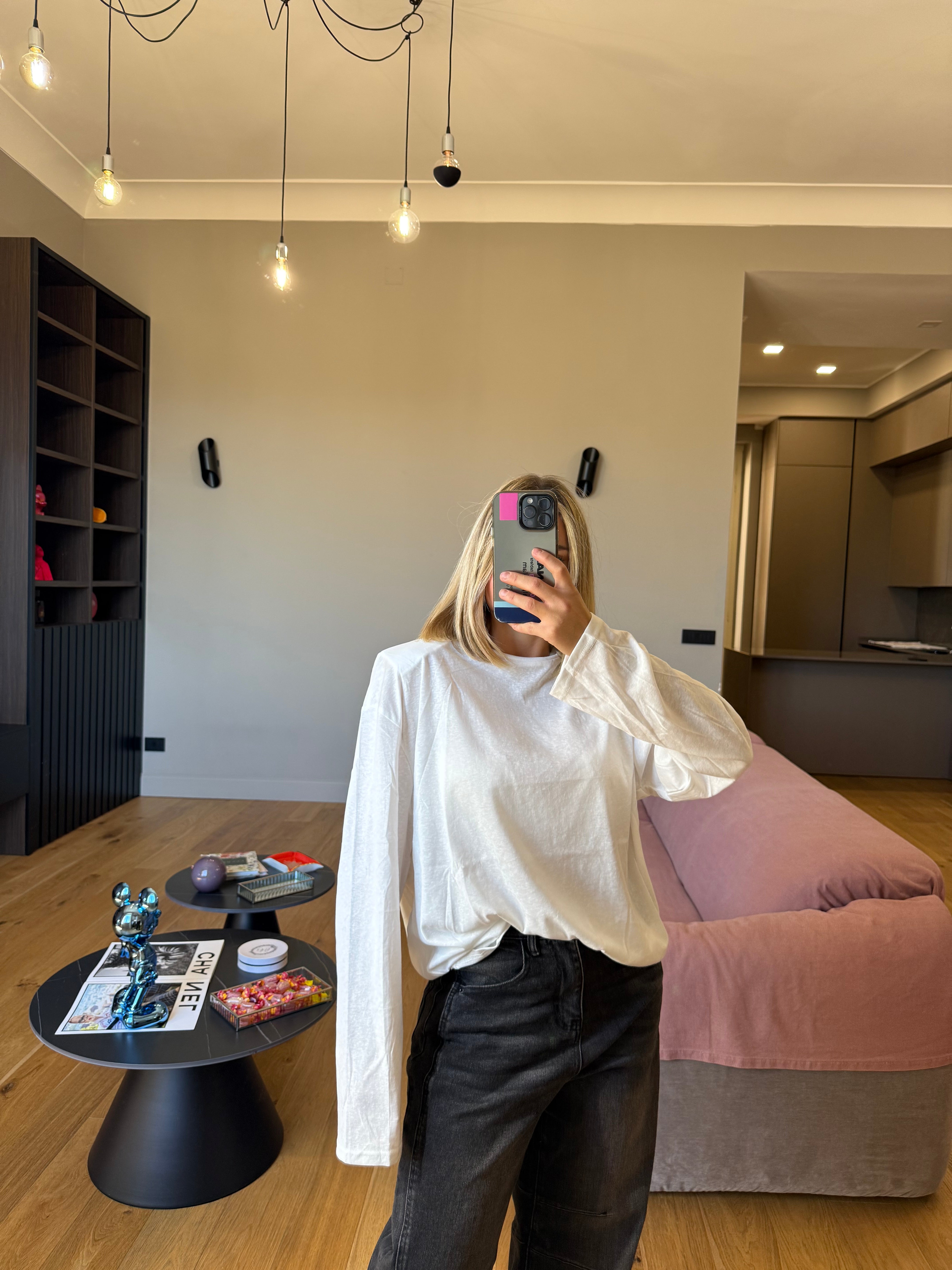 Maglia BASIC con spallina manica lunga