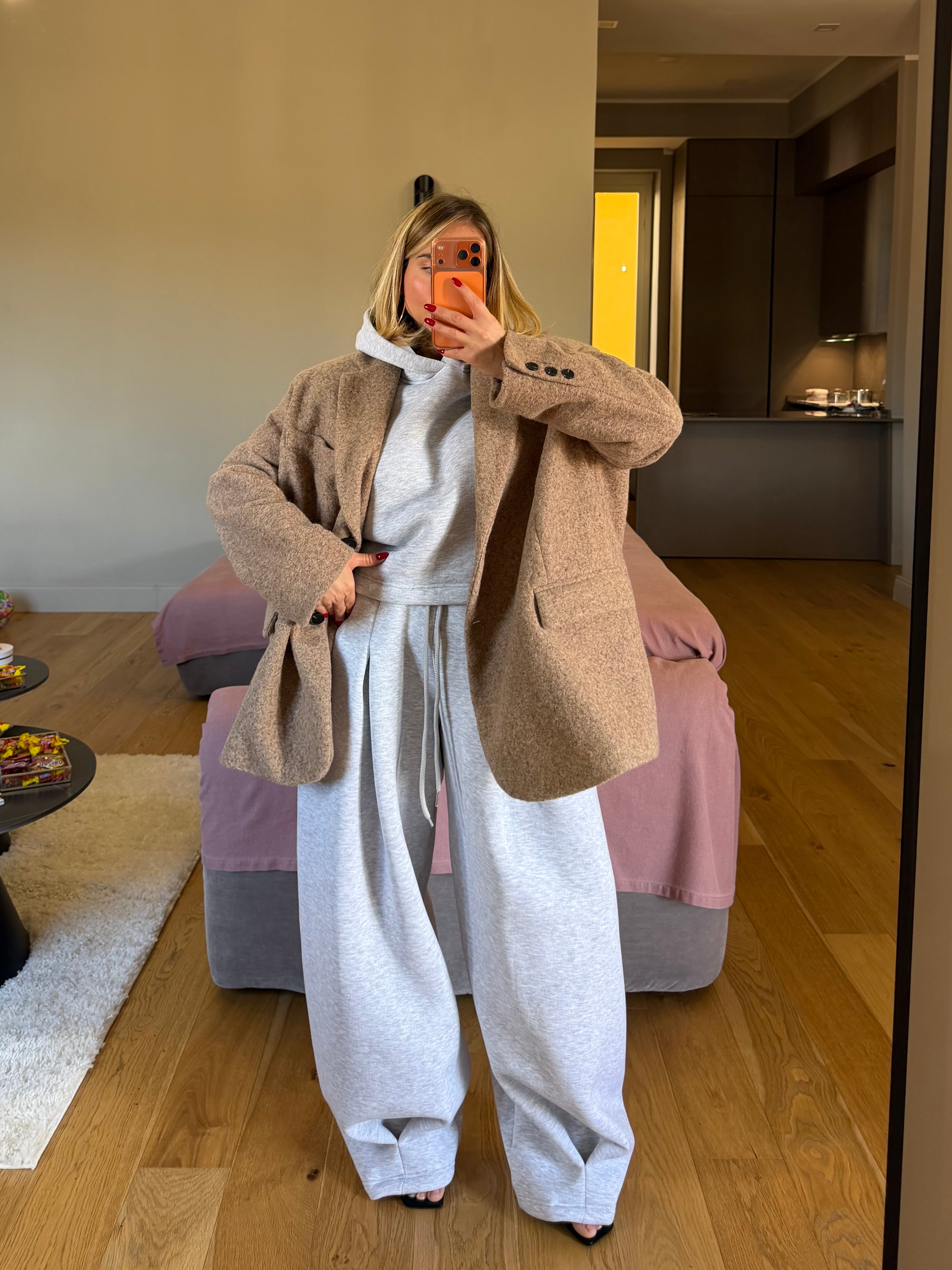 Giacca cappotto Teddy