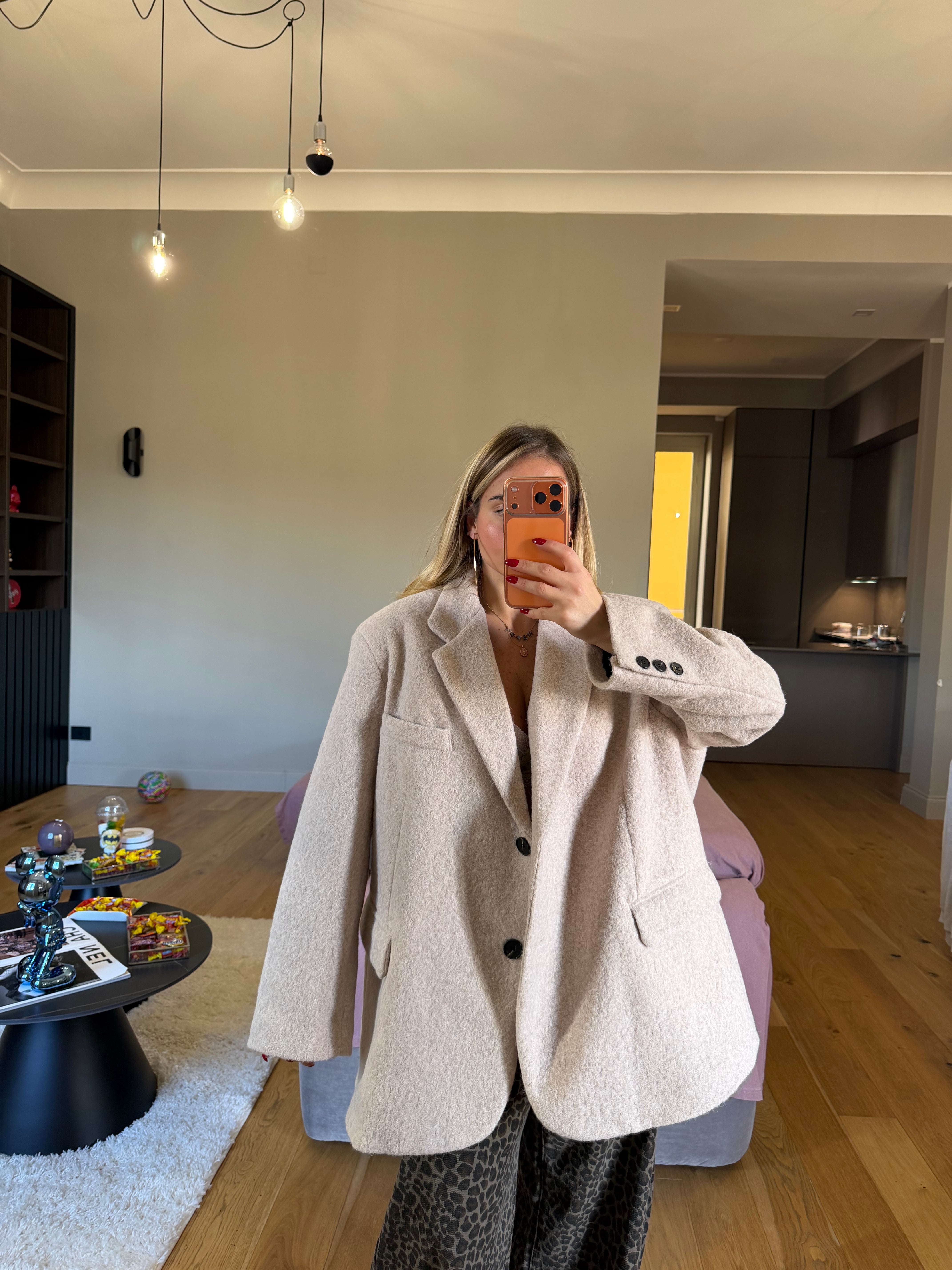 Giacca cappotto Teddy